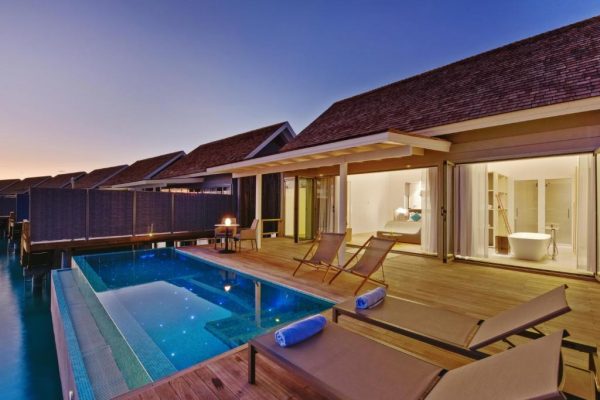 Thundi Water Villa with Pool – Kuramathi Maldives